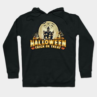 Halloween Trick or Treat Scary Spooky Costume Hoodie